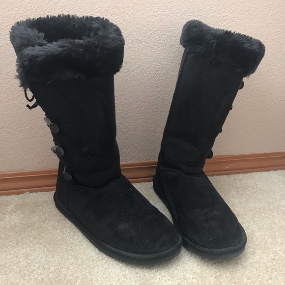 Warm Black Boots - Picture 2 of 6